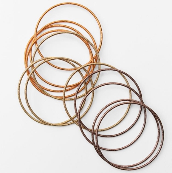 ZARA PACK OF MULTICOLOURED BRACELETS - Picture 4 of 6